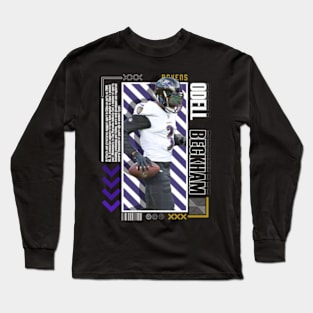 Odell Beckham Paper Poster Version 10 Long Sleeve T-Shirt